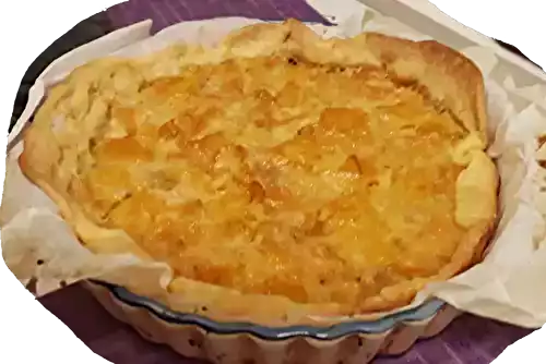 Tarte mangue chocolat blanc