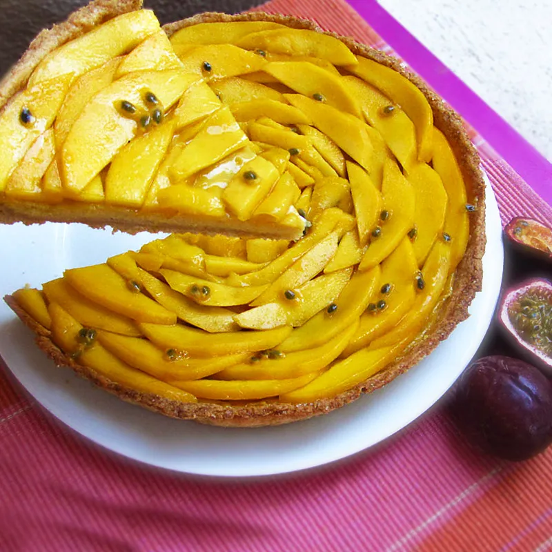 Tarte mangue passion