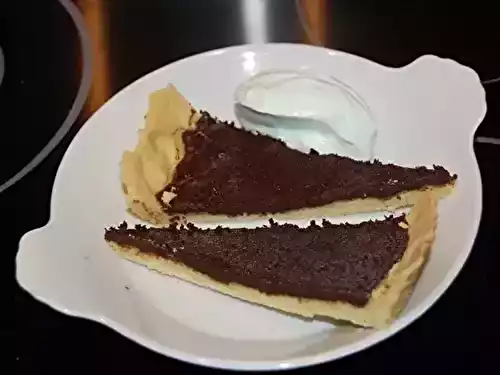Tarte menthe chocolat