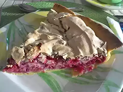 Tarte meringuée aux fruits rouges facile