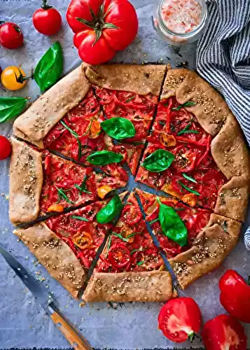 Tarte moutarde tomate