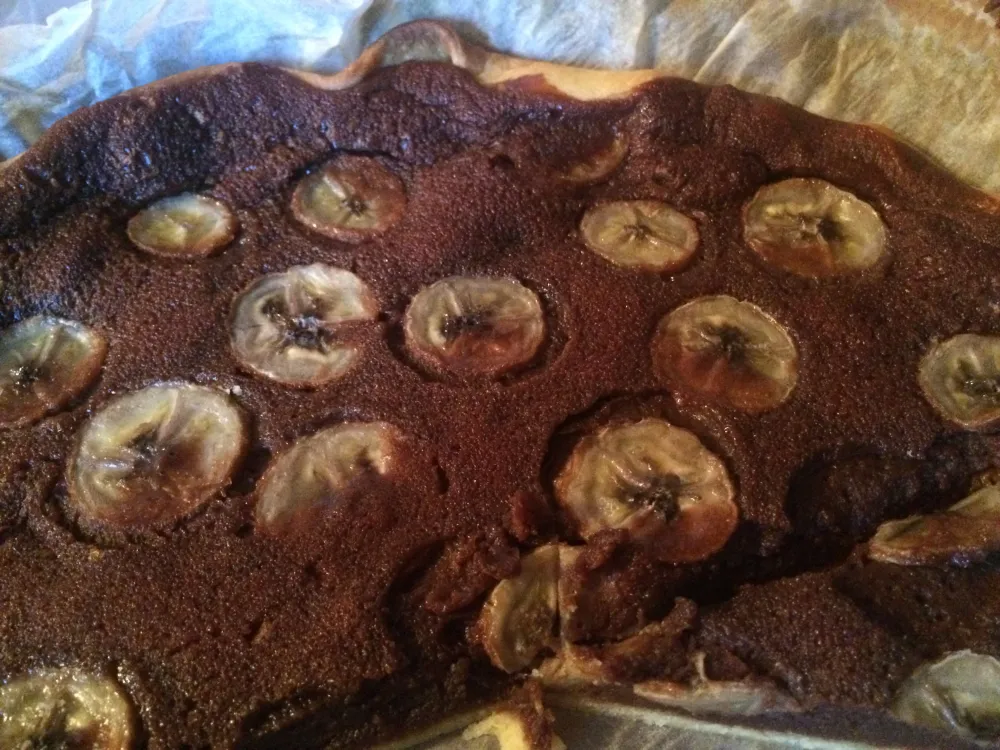Tarte pate à tartiner - banane