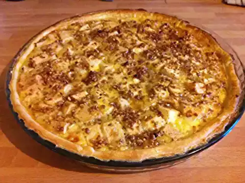 Tarte pralinée aux pommes