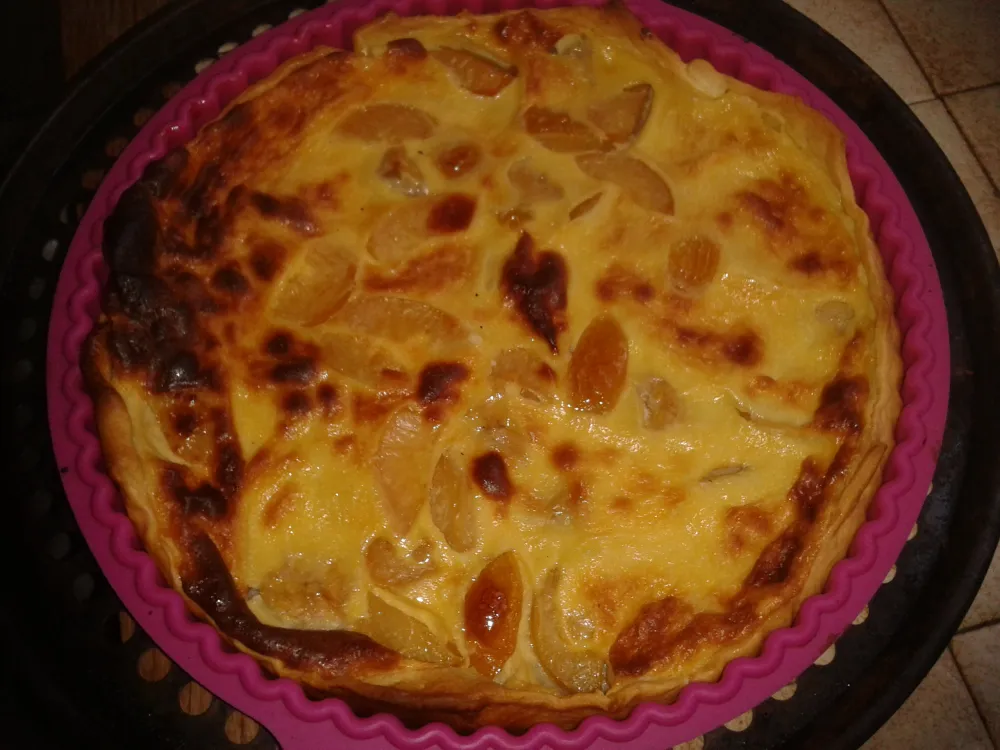 Tarte prune-banane