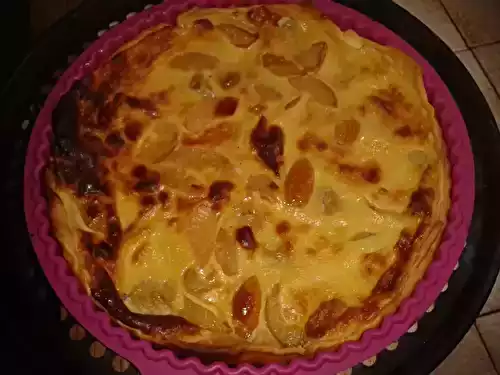 Tarte prune-banane