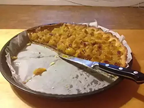 Tarte prunes spéculoos