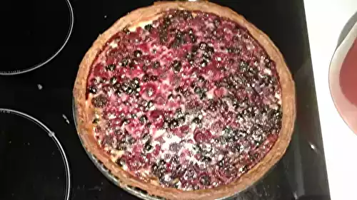 Tarte sablée aux fruits rouges