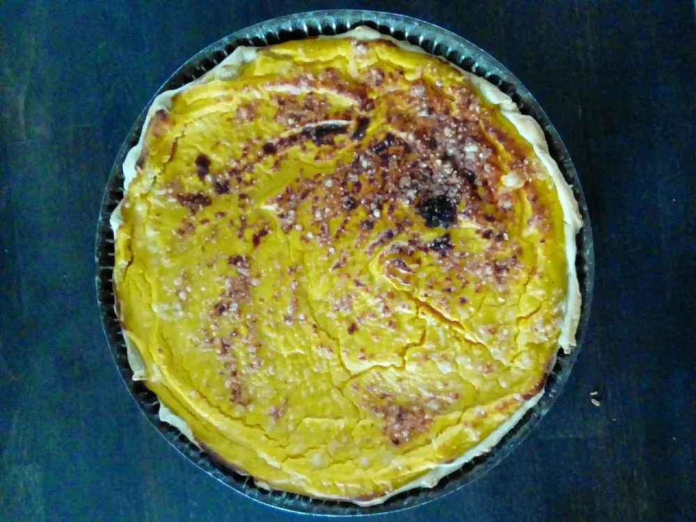Tarte salée à la courge sucrine du Berry