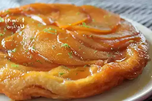 Tarte tatin à la mangue