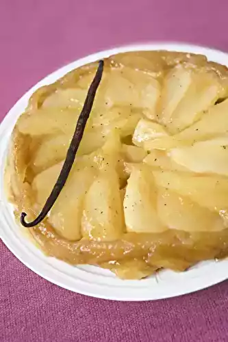 Tarte tatin aux poires et aux épices