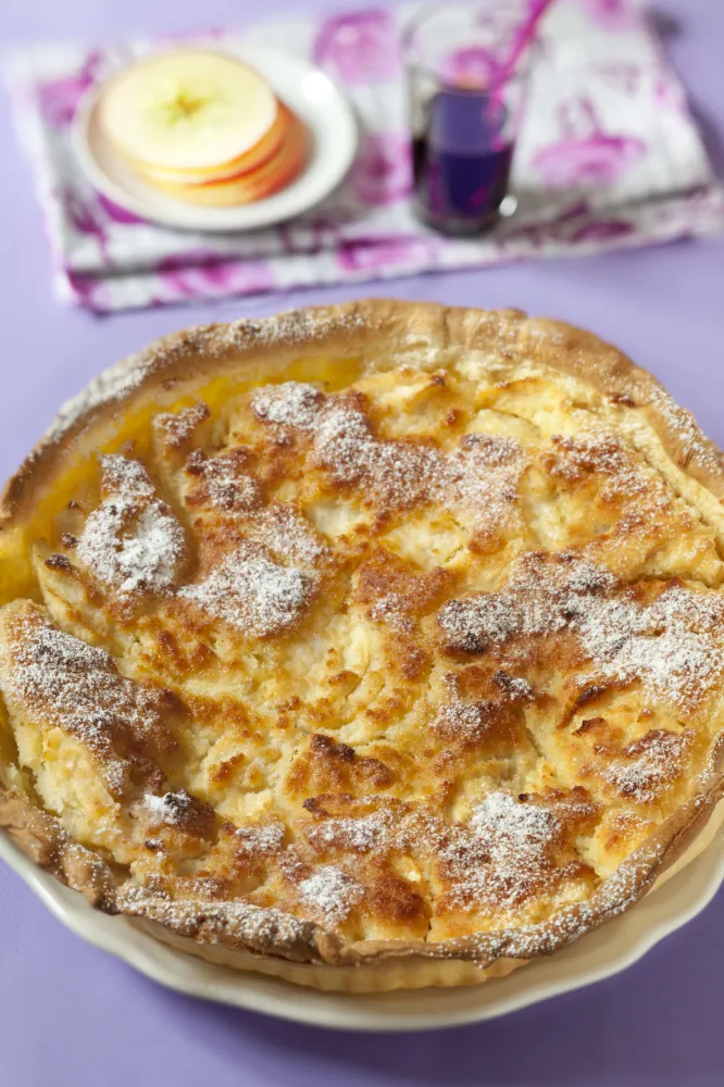 Tarte tatin banane noix de coco