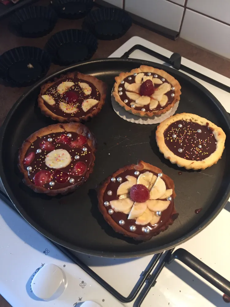 Tartelette chocolat fraises