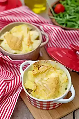 Tartiflette aux courgettes