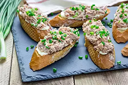 Tartinade de thon