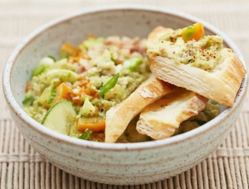 Tartines thon et guacamole faciles