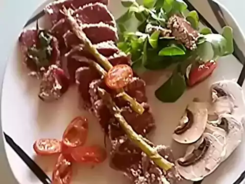 Tataki de bœuf