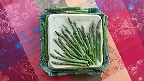 Terrine d'asperges (sans cuisson)
