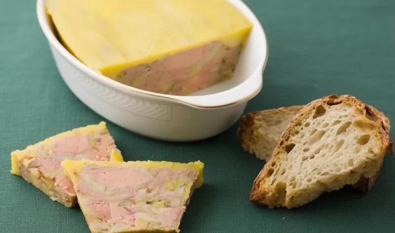 Terrine de foie gras mi-cuit festive porto-armagnac