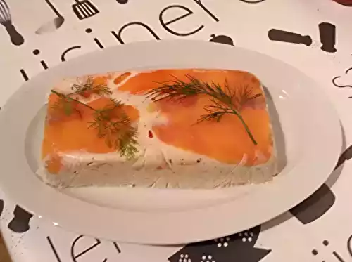 Terrine facile de saumon et gelée au madère