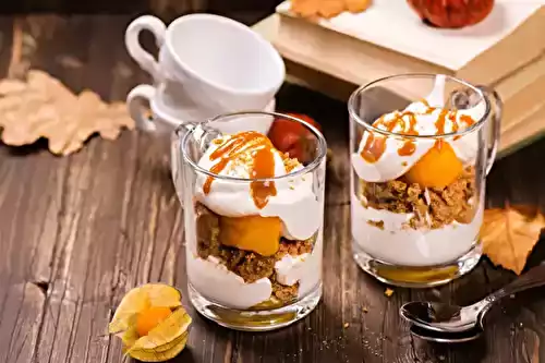 Tiramisu à la courge et à l'orange