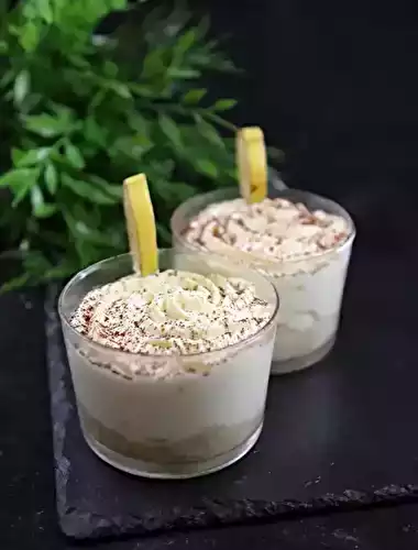 Tiramisu banane pas cher