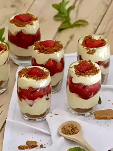 Tiramisu fraise chocolat blanc