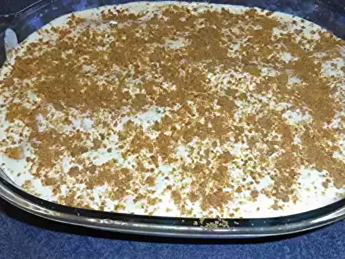 Tiramisu orange spéculoos