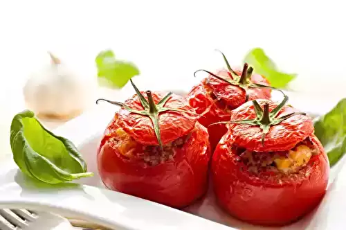 Tomates farçies au Cookeo