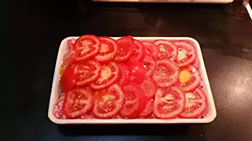 Tomates farcies façon lasagne