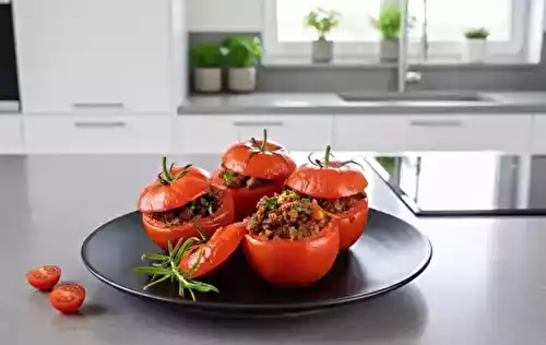 Tomates farcies, la recette au Airfryer