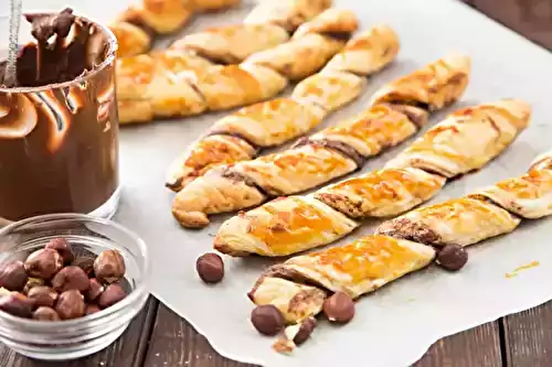 Torsades feuilletées au chocolat