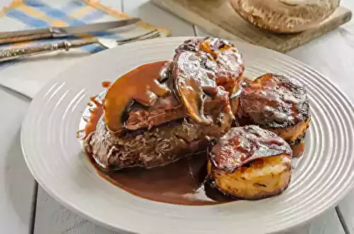 Tournedos aux champignons