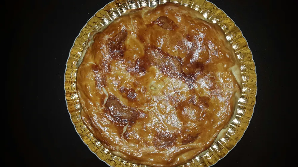 Tourte au thon poivron et mozzarella rapide