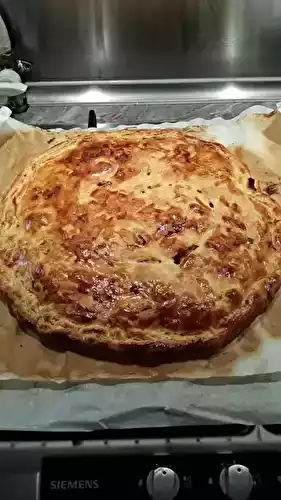 Tourte pommes chocolat