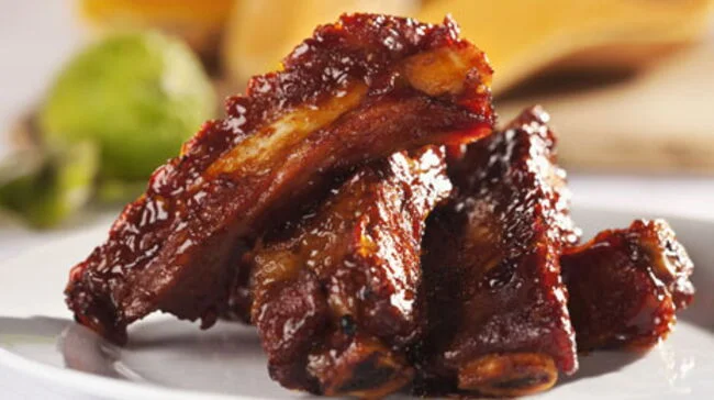 Travers de porc à l'américaine