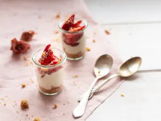 Trifle à la Mara des bois (fraises)