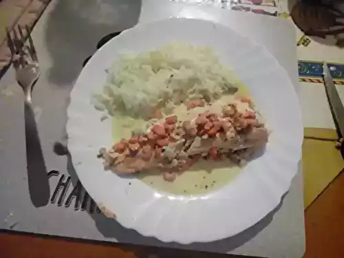 Truites farcies aux crevettes