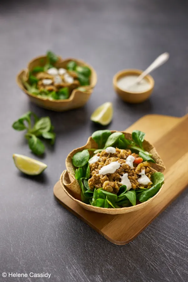 Veggie Tortilla Bowl
