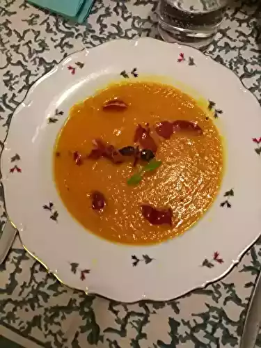 Velouté carotte pomme