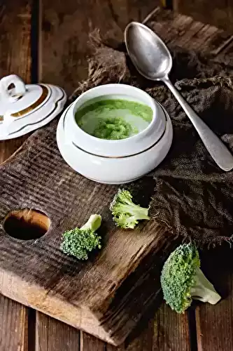Velouté de brocolis (sans crème)