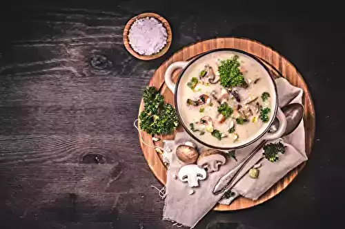 Velouté de champignons au Thermomix