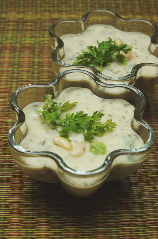 Velouté de cocos de Paimpol