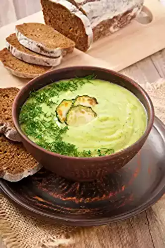 Velouté de courgettes simple