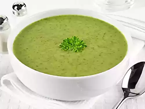 Velouté de cresson au chèvre