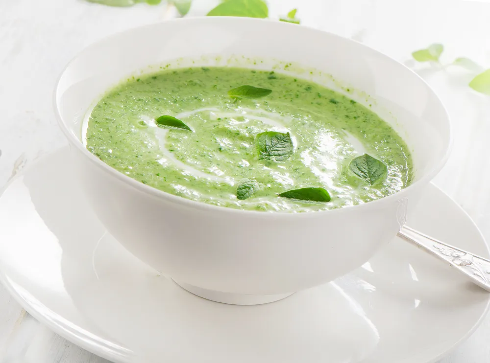 Velouté de fèves au cumin