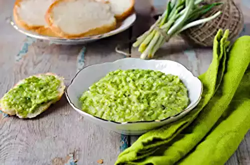 Velouté de poireaux au pesto