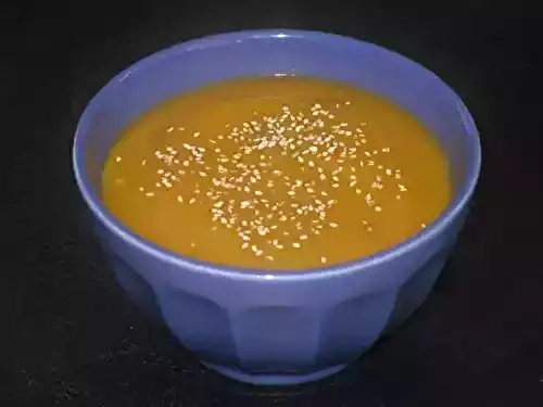 Velouté de potimarron à la cannelle