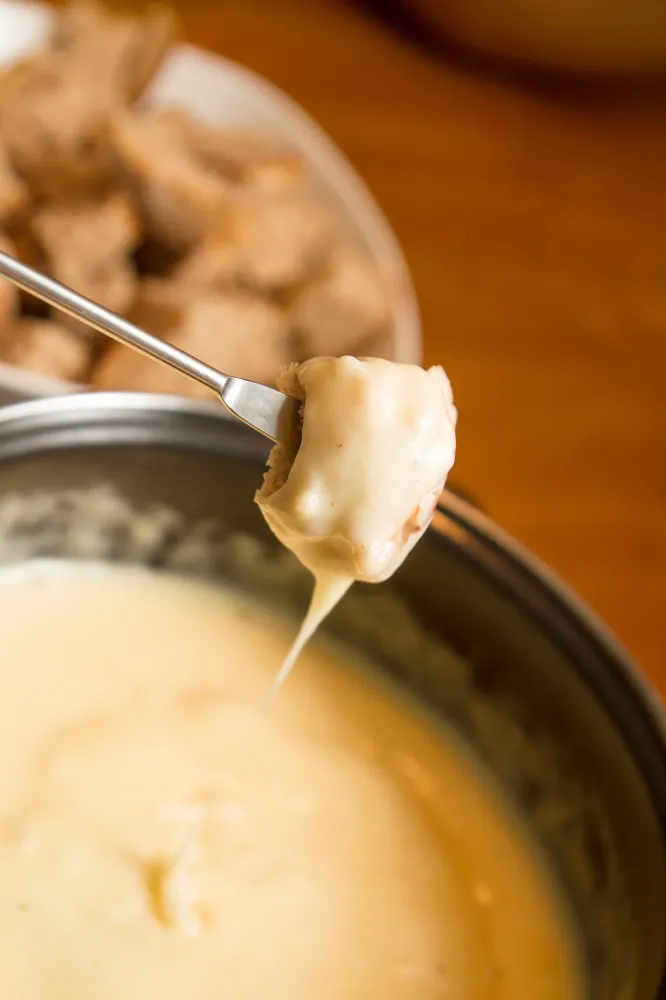 Véritable fondue sans alcool
