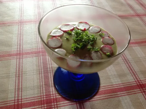Verrine de radis