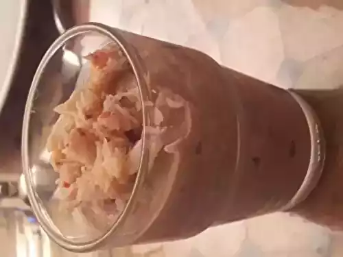 Verrine de tourteau au caviar d'aubergine